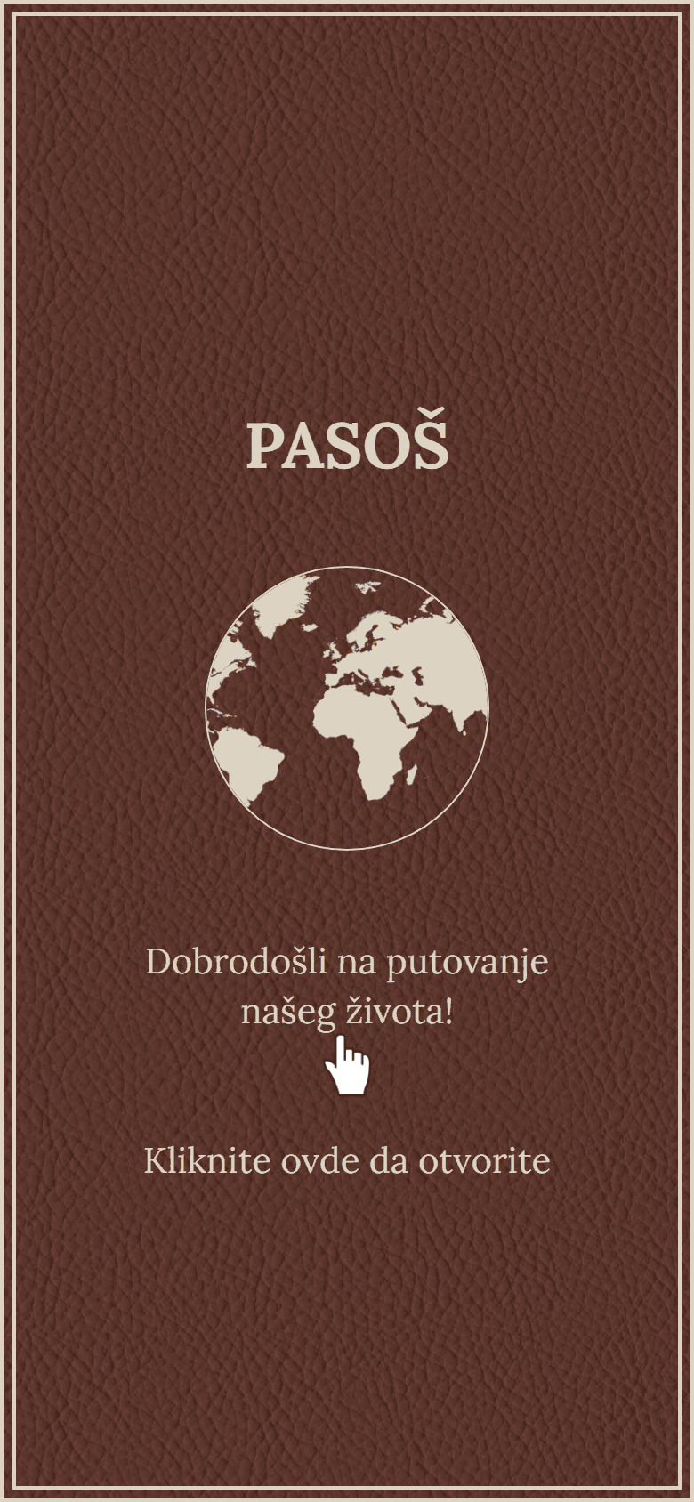 Passport Wanderlust: Naslovna