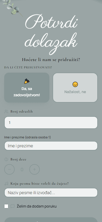 Potvrda dolaska